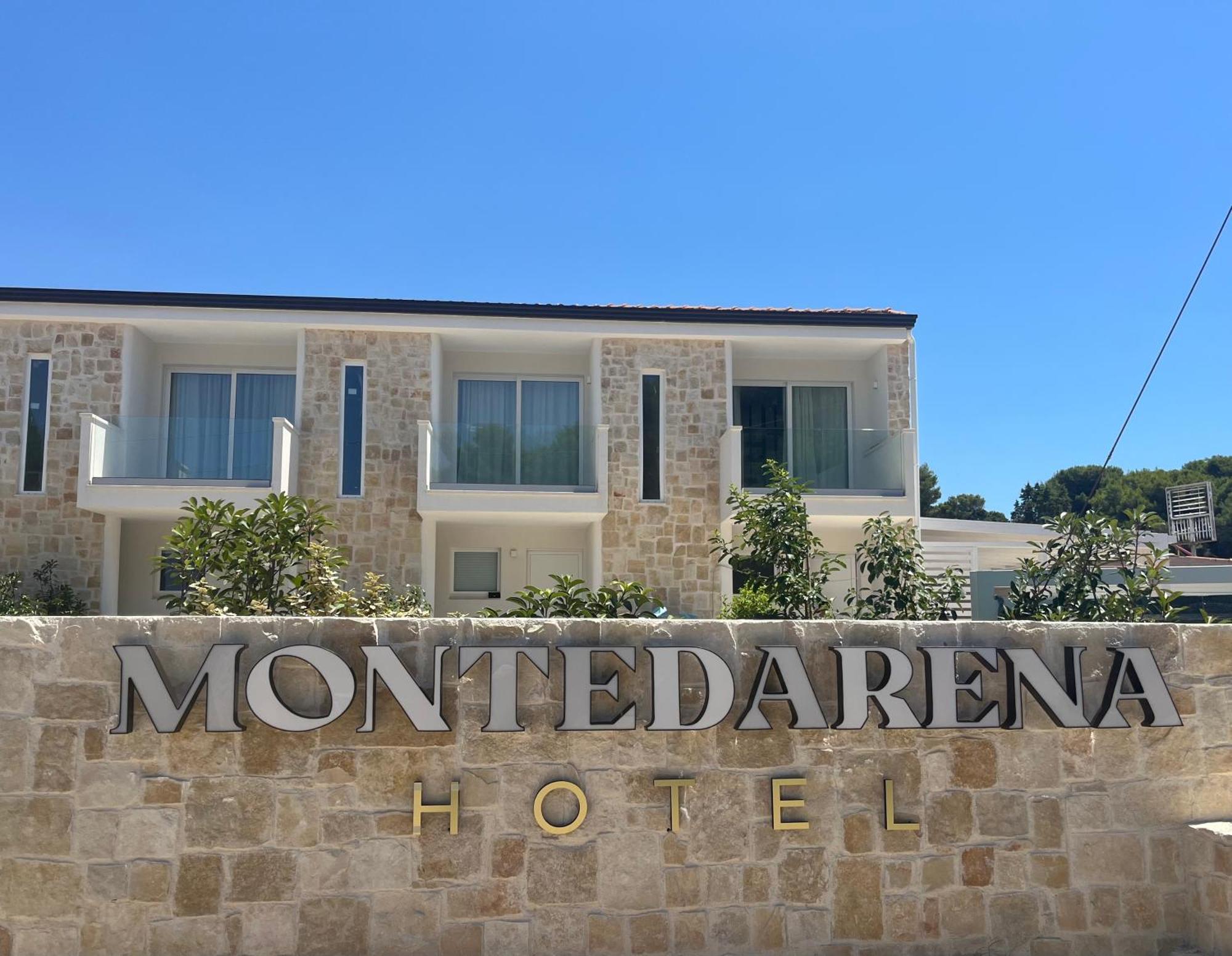 Montedarena Hotel Pulsano Exteriör bild