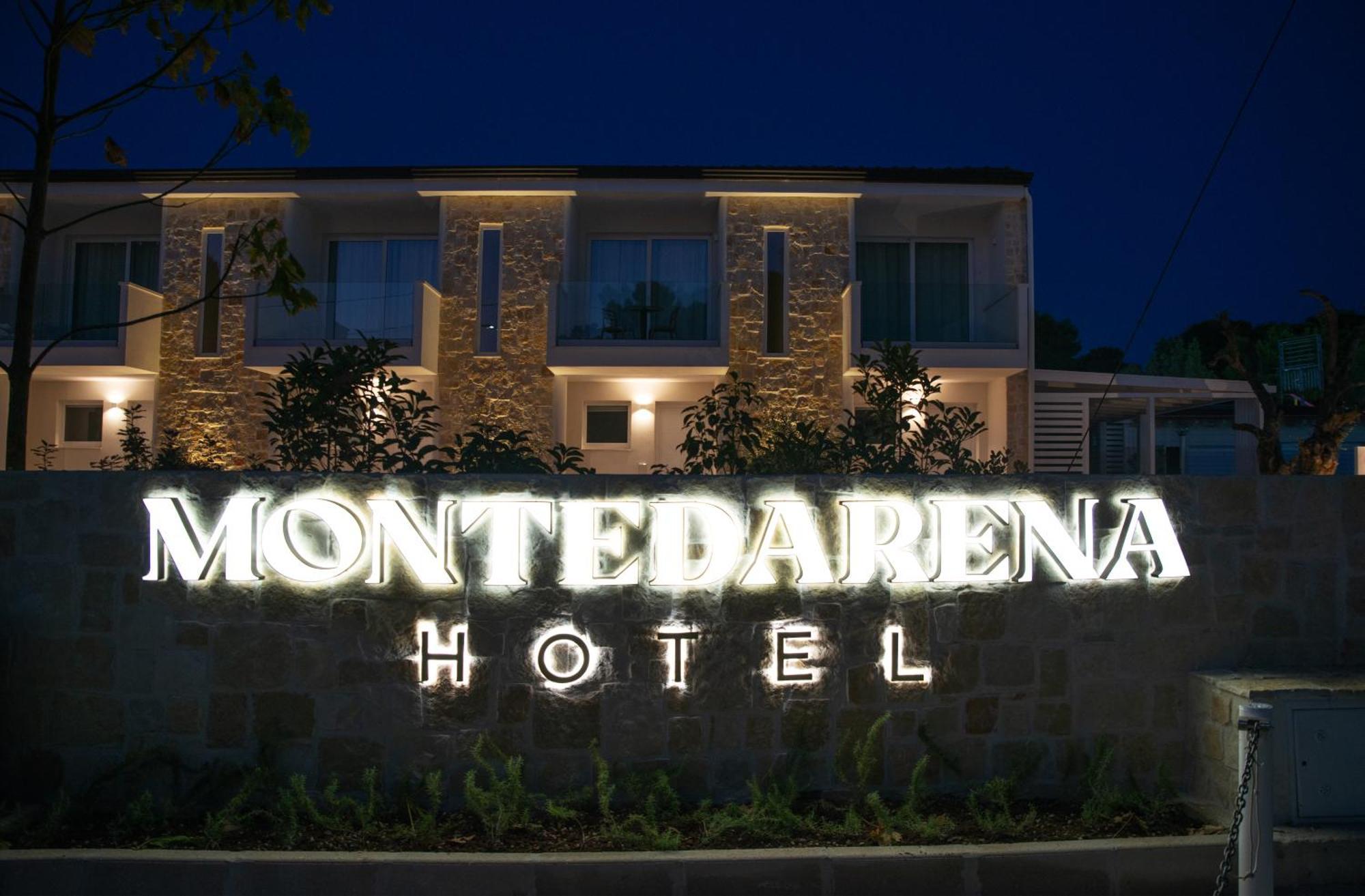 Montedarena Hotel Pulsano Exteriör bild